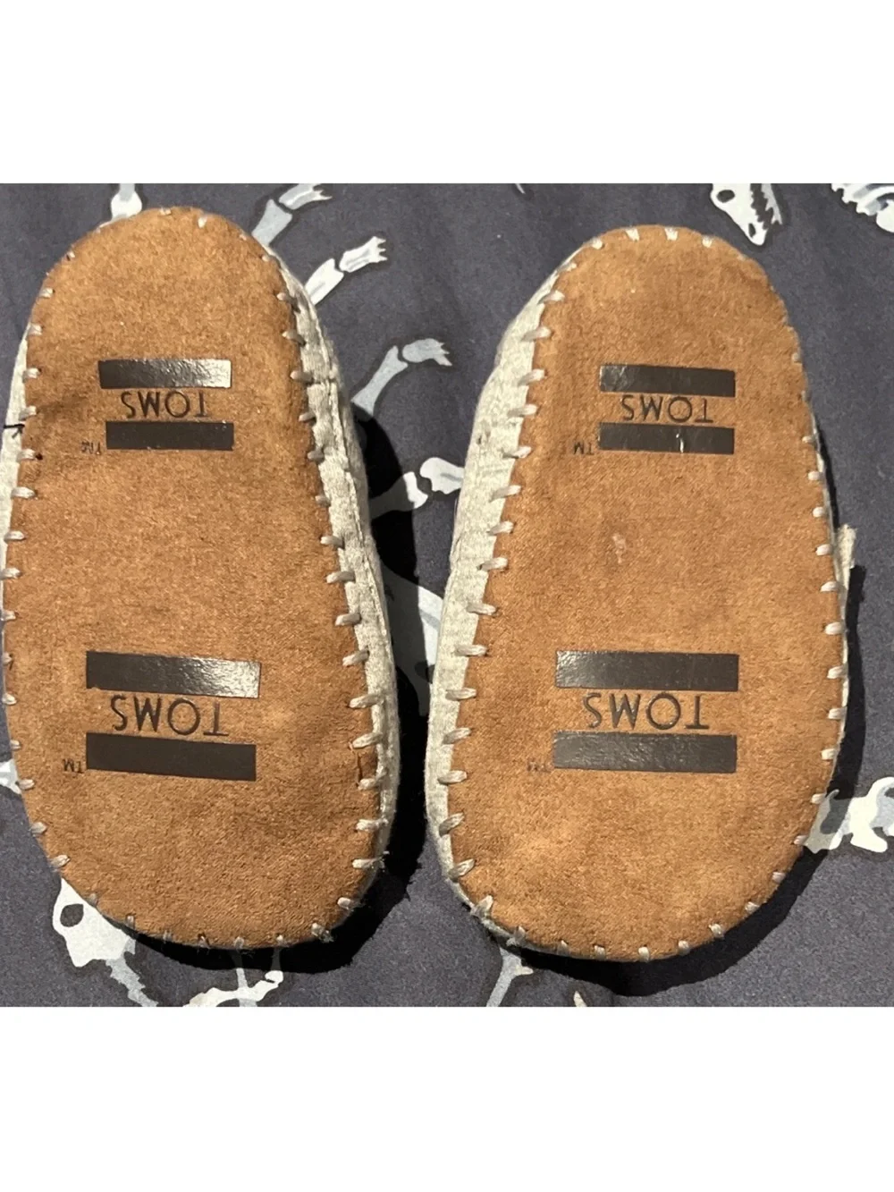 TOMS Men's Slip-On Loafers in Heather Gray